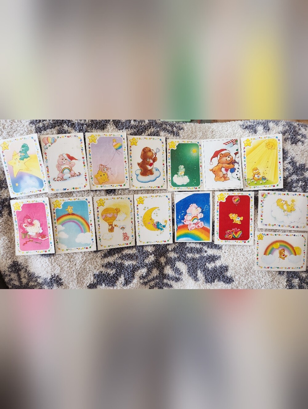 Vintage Collectible Care Bears Card Bundle